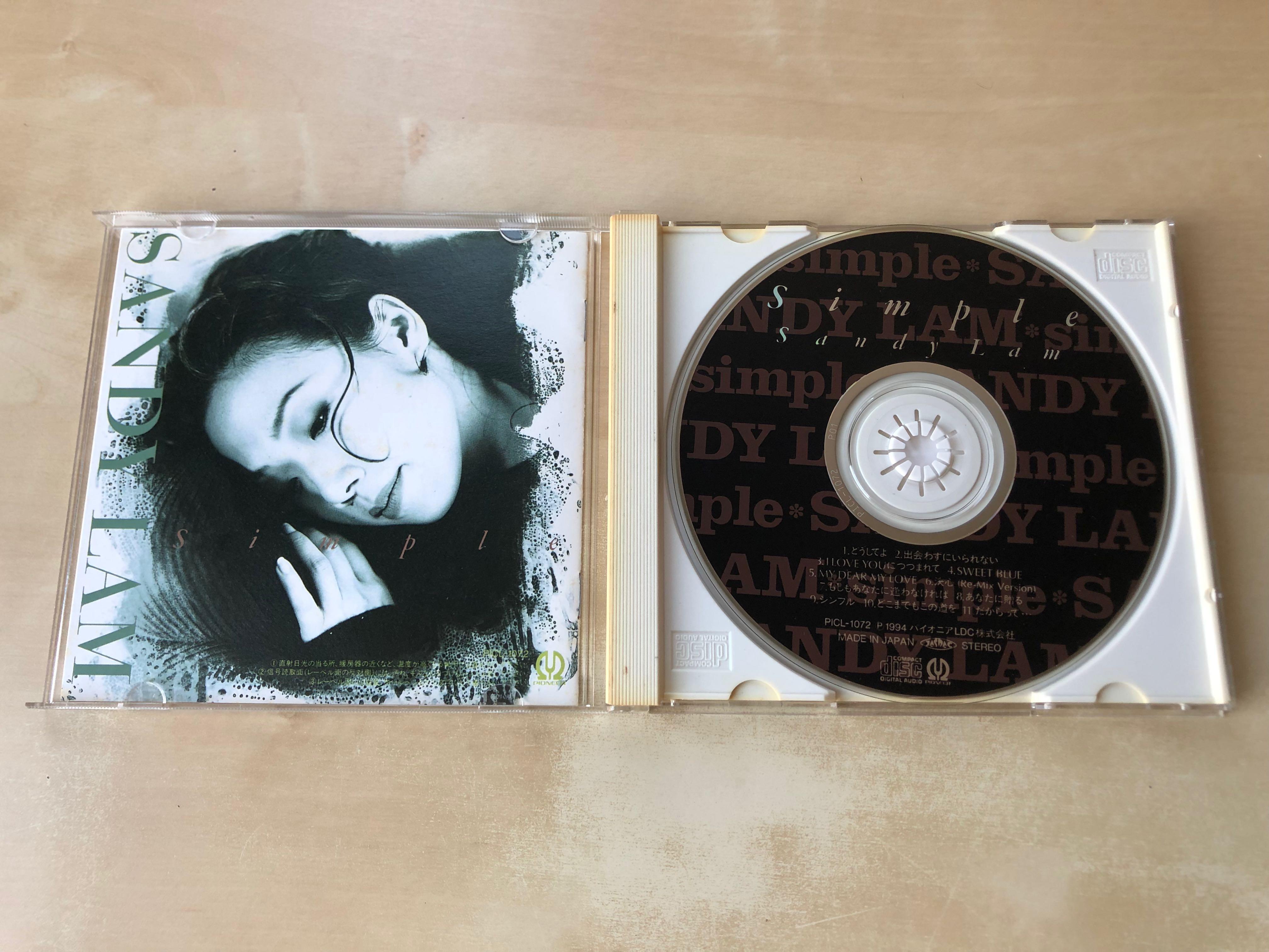 CD丨林憶蓮Sandy Lam Simple (日本版), 興趣與生活, 音樂、樂器& 配件 