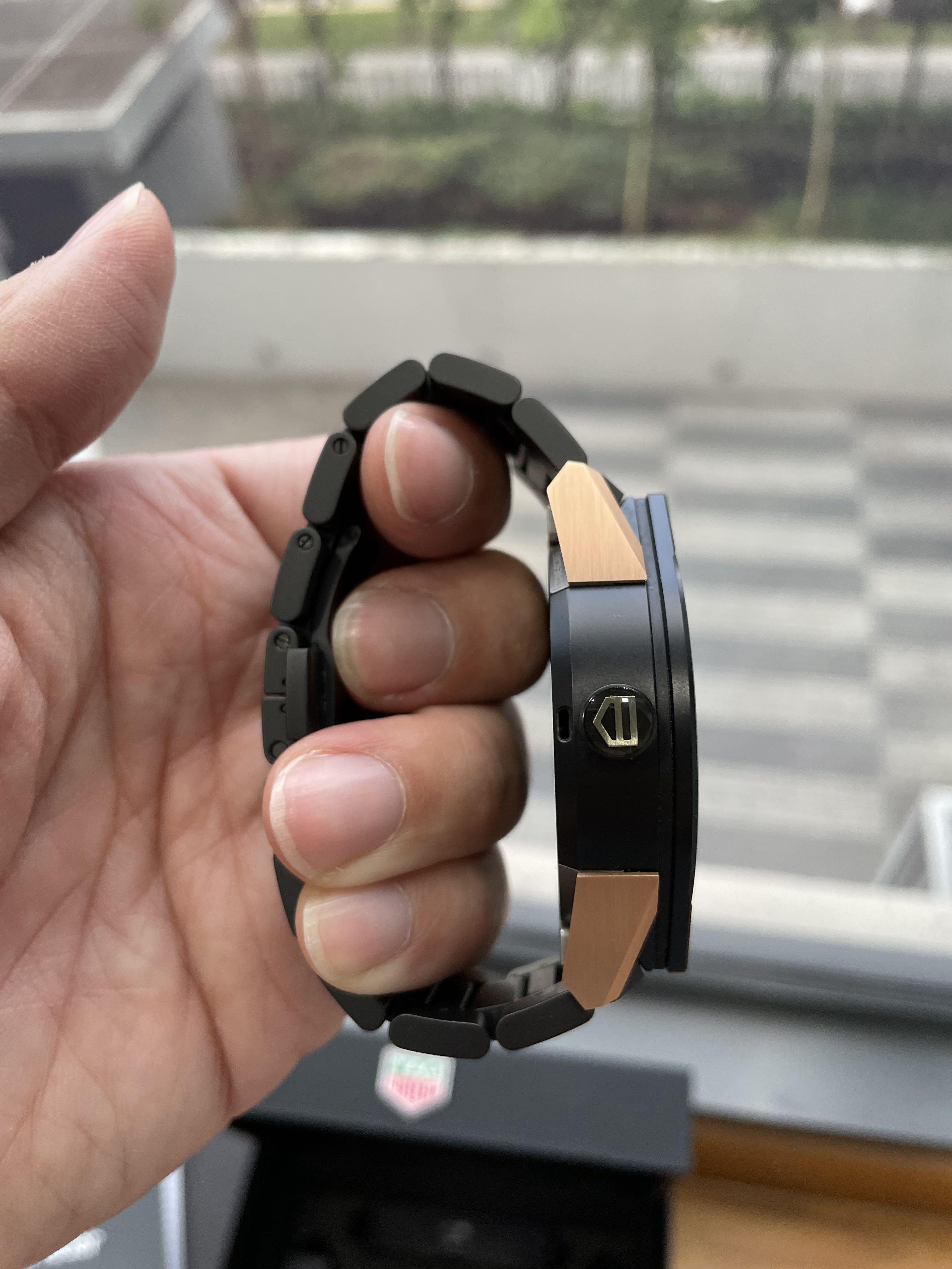 CHEAPEST Late 2019 Tag Heuer Connected Modular 45 Rose Gold PVD
