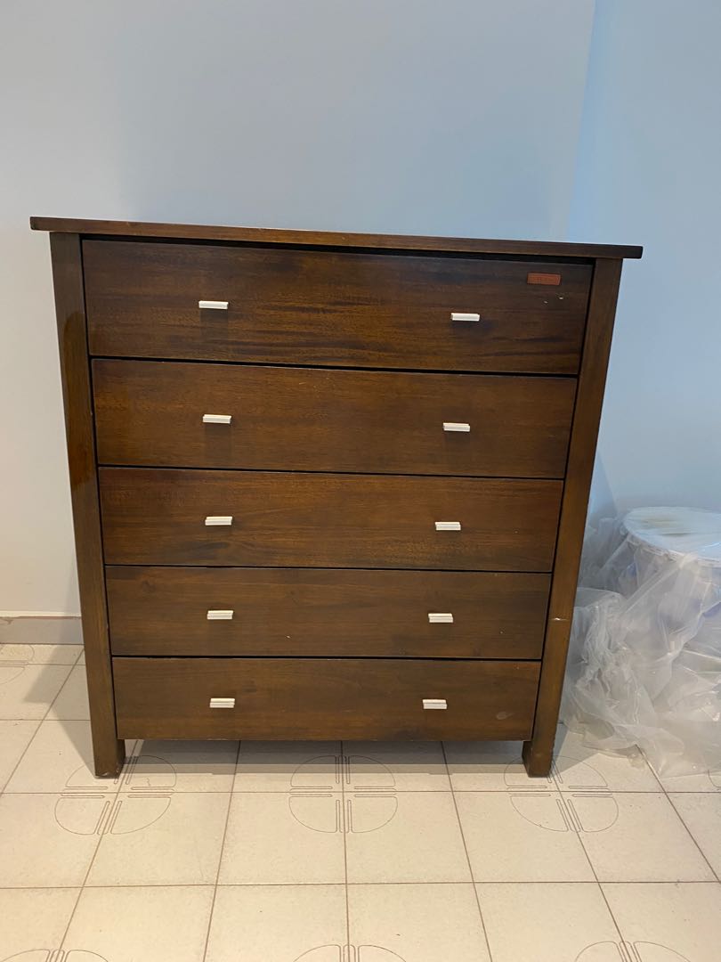 Chest Of Drawers picket and rail, Furniture & Home Living, Furniture