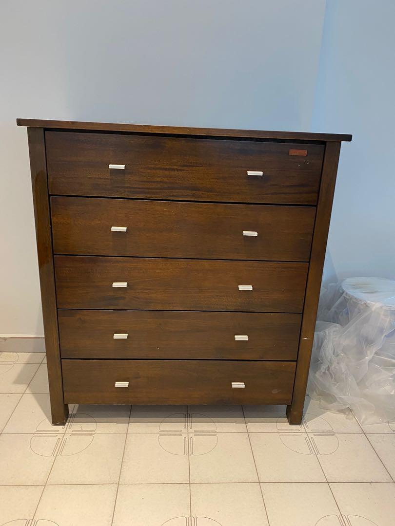 Chest Of Drawers picket and rail, Furniture & Home Living, Furniture