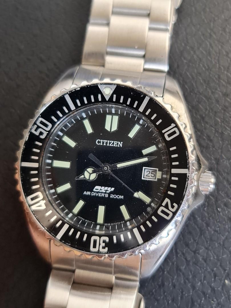 Citizen 40mm diver on sale