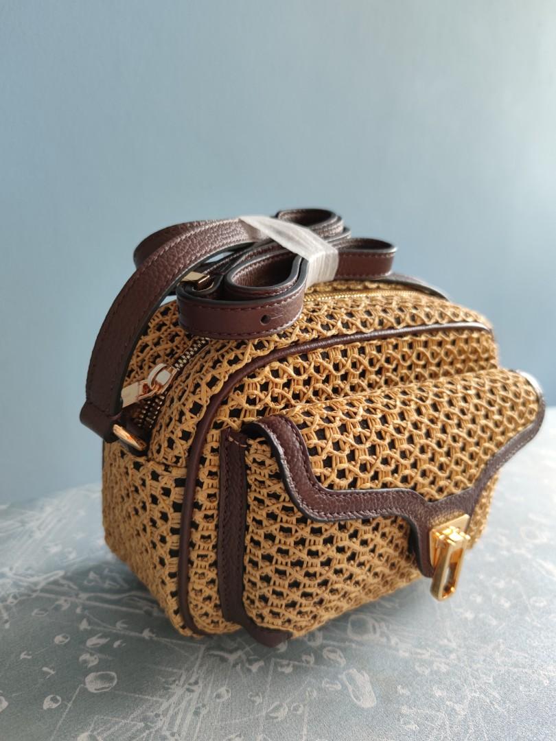 Coccinelle discount rattan bag