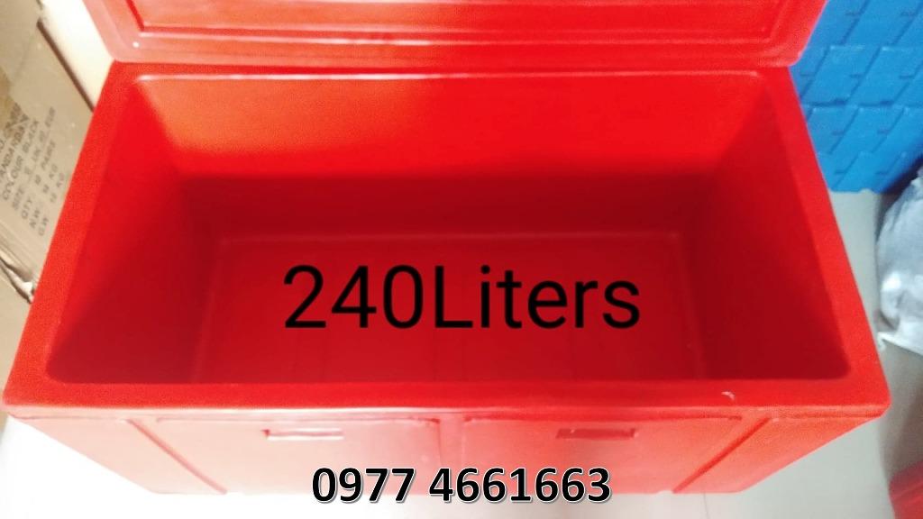 cooler box 24 (Category: Storage Boxes & Baskets) located in Bacoor. Submitted by __CLaude__ (Listing ID 1130897449, Image 1). Description: direct supplier cooler box ice chest fish box 55L 70L 80L 110L 620L 1000L *made of 100% CFC free for environmental friendly made of medium density polyethylene plastic and double wall molded with injected with polyurethane foam,providing the ultimate insulation we give discount for bulk order for more info ju