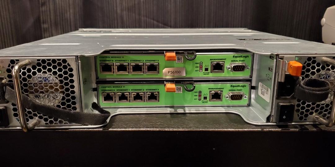 DELL EqualLogic PS6100 iSCSI 24x 2.5" Enterprise Storage Array SAN, 電腦