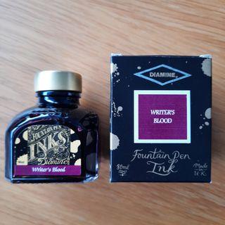 Diamine Writer's Blood fountain pen ink
