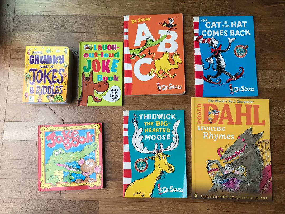 Dr Seuss, Ronald Dahl, joke books (7 for $10), Hobbies & Toys, Books ...
