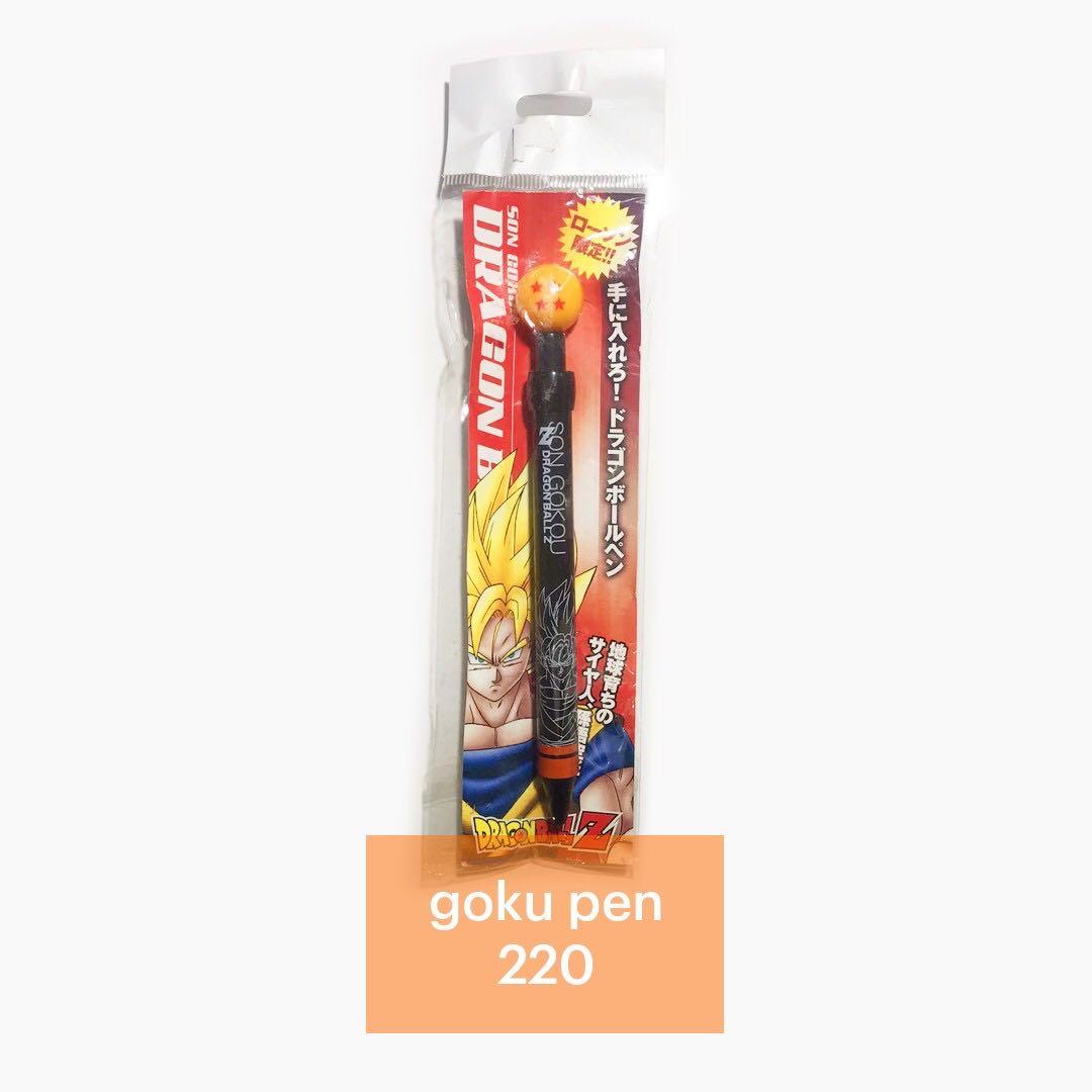 Dragon ball z goku pen (Category: Stationery & School Supplies) located in Pasig City. Submitted by maruko__ (Listing ID 1130934384, Image 1). Description: .
