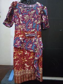 Dress batik Pekalongan ||not uniqlo not h&m