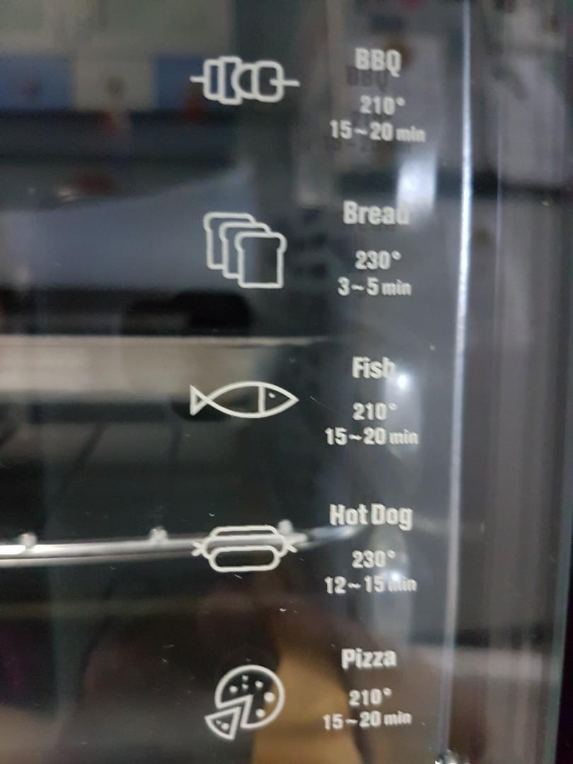 Electrolux Oven and Toaster EOT4550, TV & Home Appliances, Kitchen