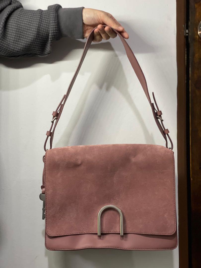 FOSSIL FINLEY SHOULDER BAG DUSTY MAUVE Women s Fashion Bags