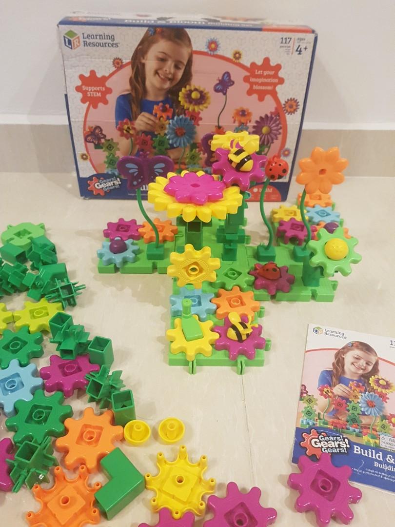 Gears, Gears, Gears! Build & Bloom flower building set., Babies & Kids