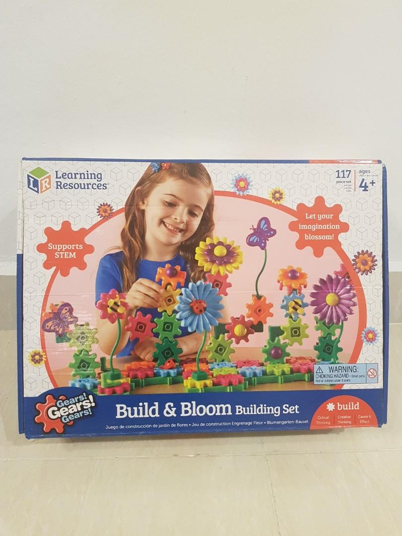 Gears, Gears, Gears! Build & Bloom flower building set., Babies & Kids