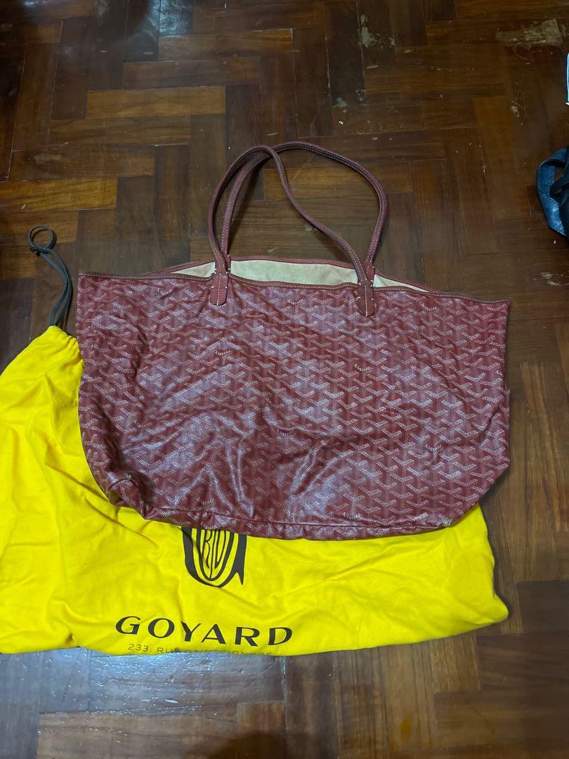 💯 Authentic Goyard Pink St Louis Claire Voie PM Handbag Tote, Women's  Fashion, Bags & Wallets, Purses & Pouches on Carousell