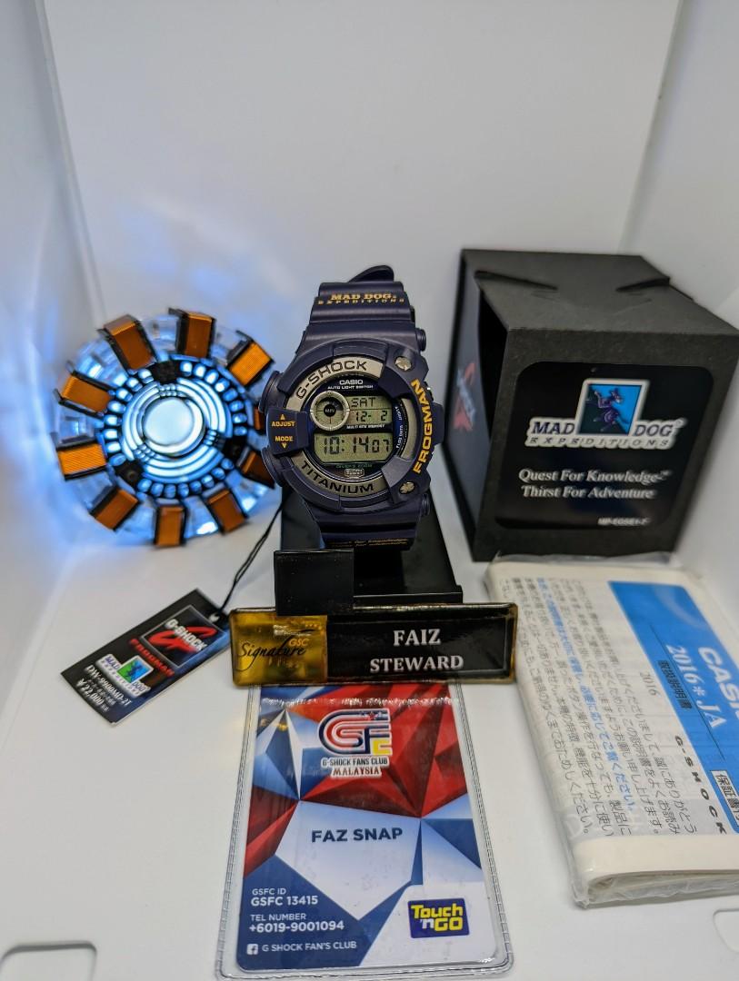 G Shock DW9900MD Frogman Collab Mad Dog