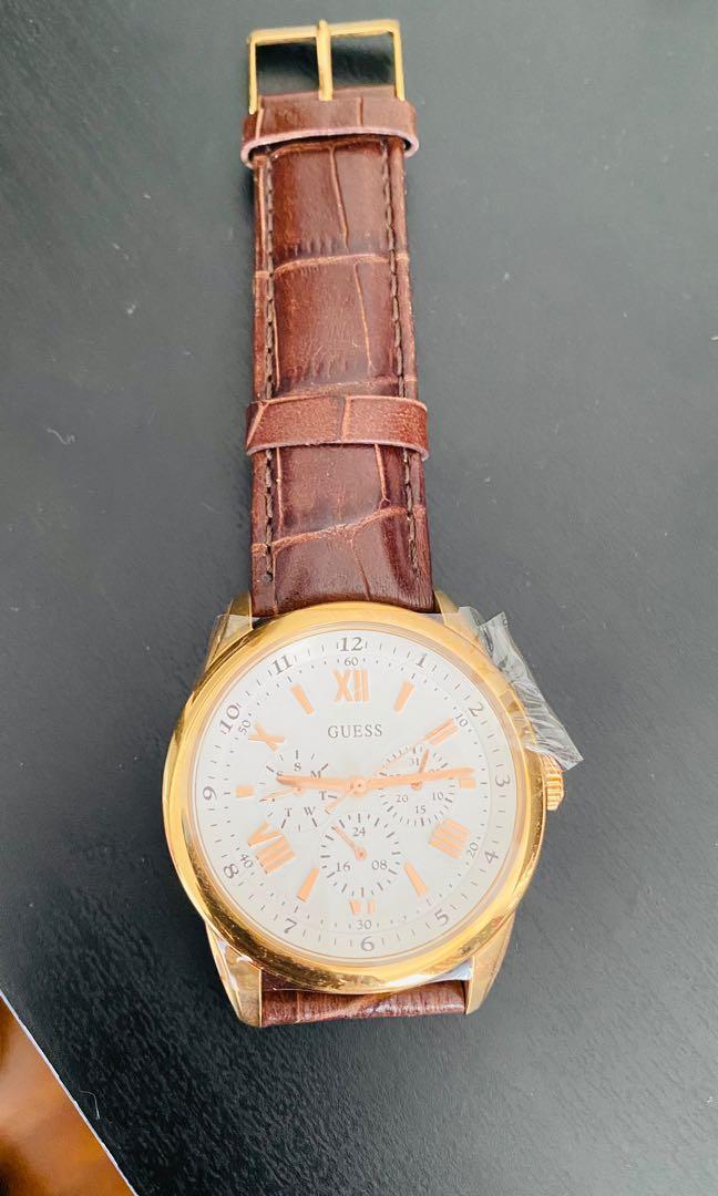 Guess Men Dress Luxury Watch Chrono