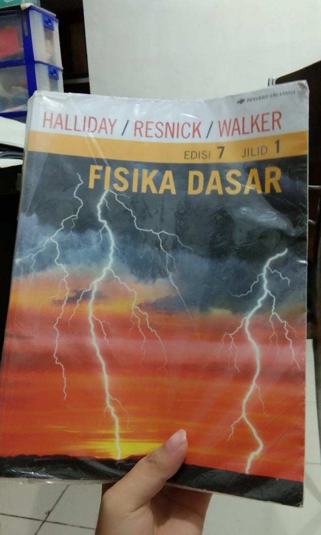 Halliday Resnick Fisika Dasar Edisi 7 Jilid 1 Bahasa Indonesia, Buku