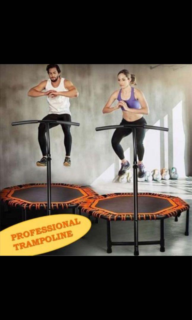 Hexagon mini 2025 trampoline