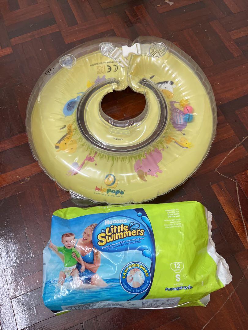 Hipopo neck float & swim diaper, Babies & Kids, Babies & Kids Fashion