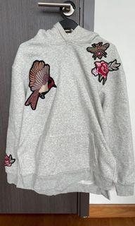 H&M Hoodie Embroidered