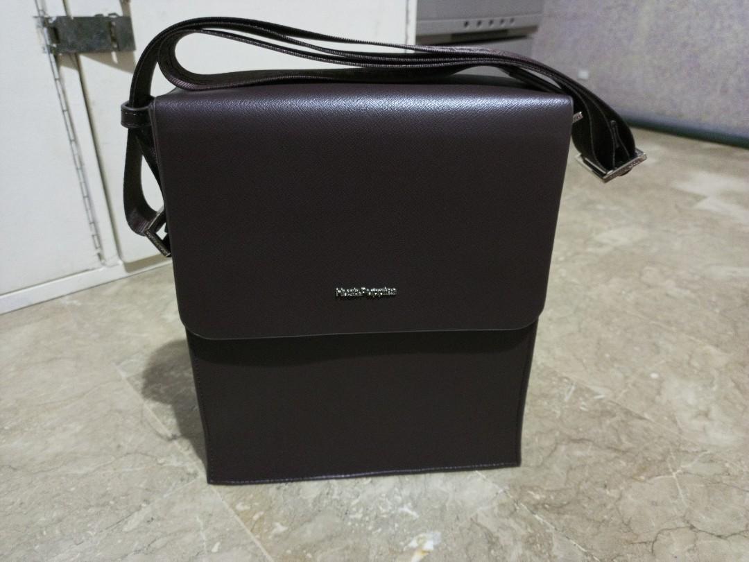 Hush puppies men bag clearance