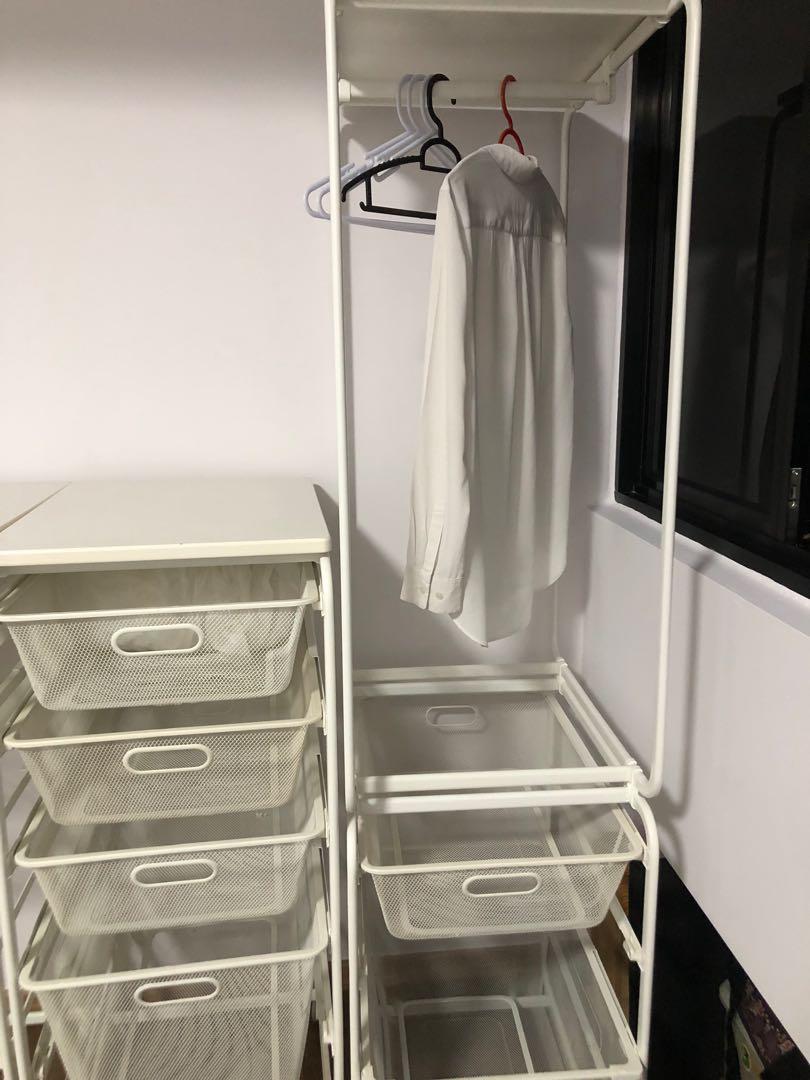 IKEA Algot Drawers and Rack, Furniture & Home Living, Furniture