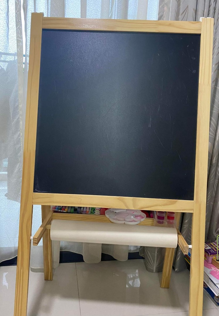 Ikea blackboard, chalk and eraser set, Babies & Kids, Baby Nursery