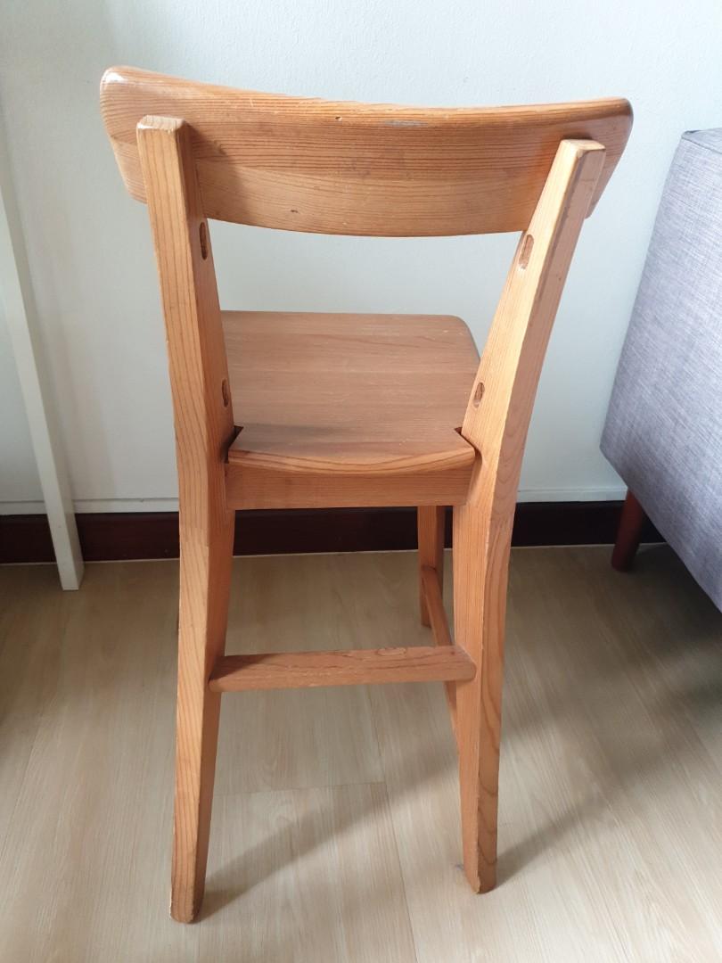 IKEA Hemnes High Chair Solid Wood