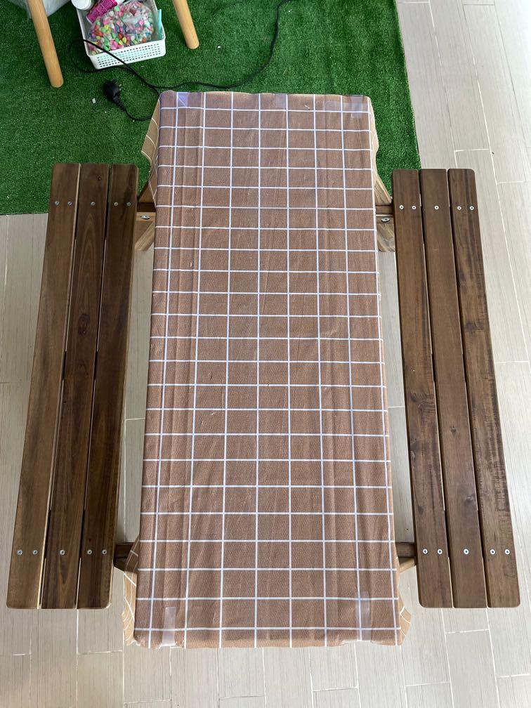IKEA RESO Children picnic table, Furniture & Home Living, Furniture