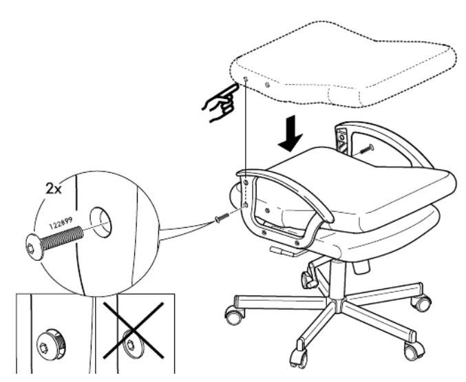 IKEA TORKEL office swivel chair, like Millberget / Renberget, Furniture