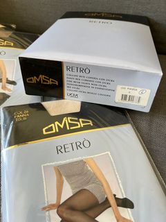 Italy đźđč OMSA - Retro LYCRA Beige and Dark Brown64242128321410110