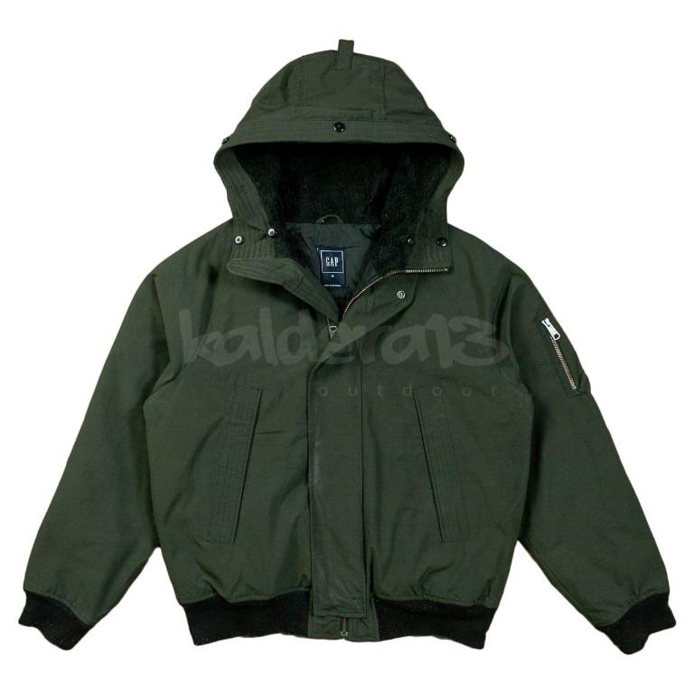 Gap hooded bomber jacket store