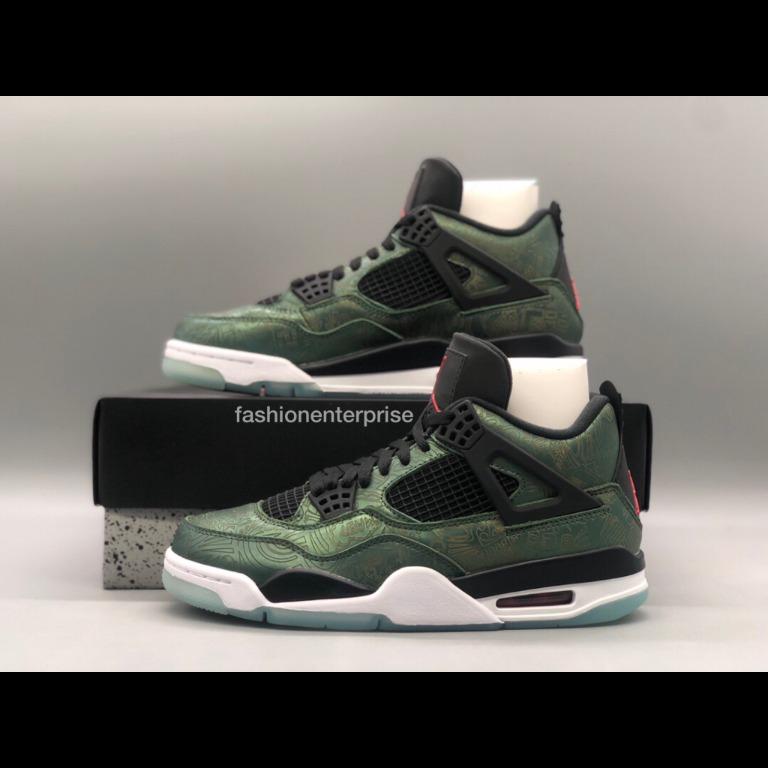 Jordan 4 laser clearance green