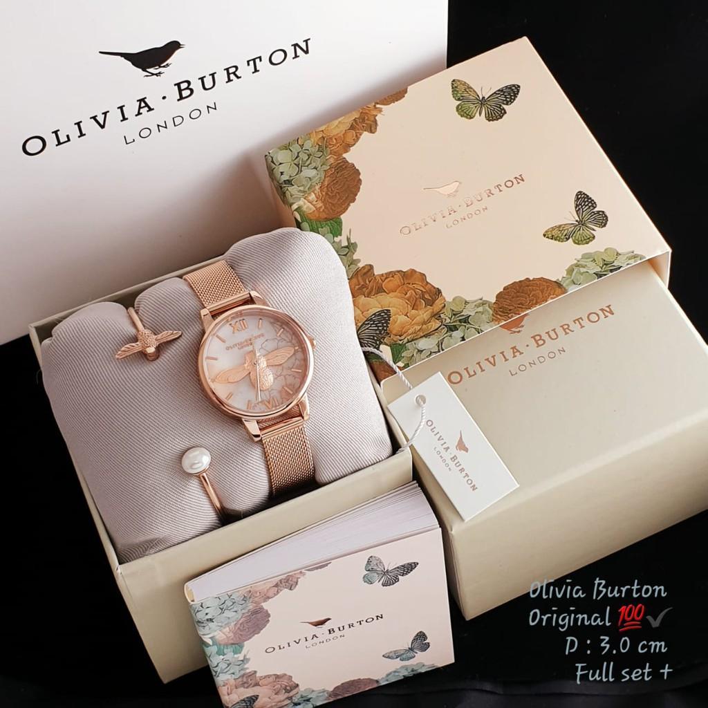 Jam tangan wanita original Olivia burton Fesyen Wanita Jam Tangan di Carousell