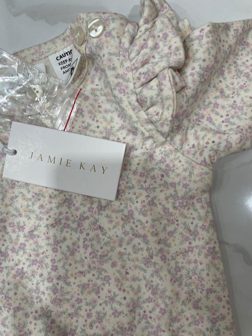 Jamie kay frill bodysuit hana floral, Babies & Kids, Babies & Kids Fashion on Carousell