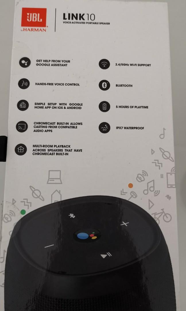 Jbl link cheap 10 instruction manual