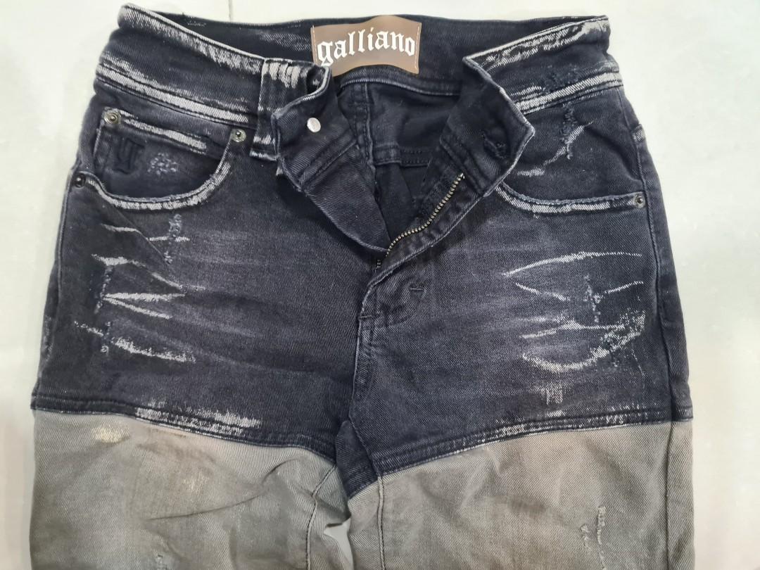 John Galliano Demin Jeans Brand New Men s Fashion Bottoms