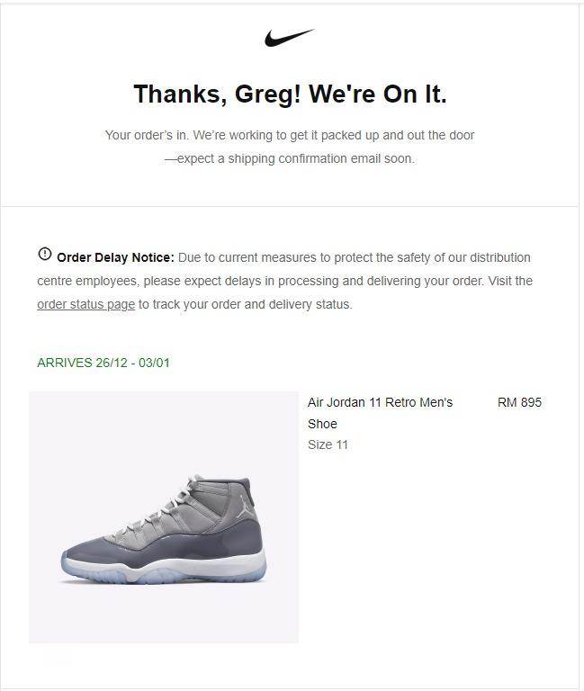 Order sale jordan 11
