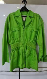 Karl Lagerfeld - Neon green jacket