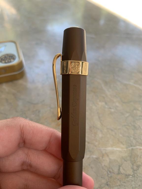Kaweco AL Sport Golden Espresso Fountain Pen (Limited Edition), Hobbies