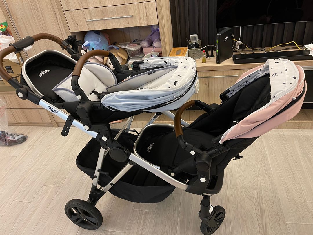 keenz double stroller
