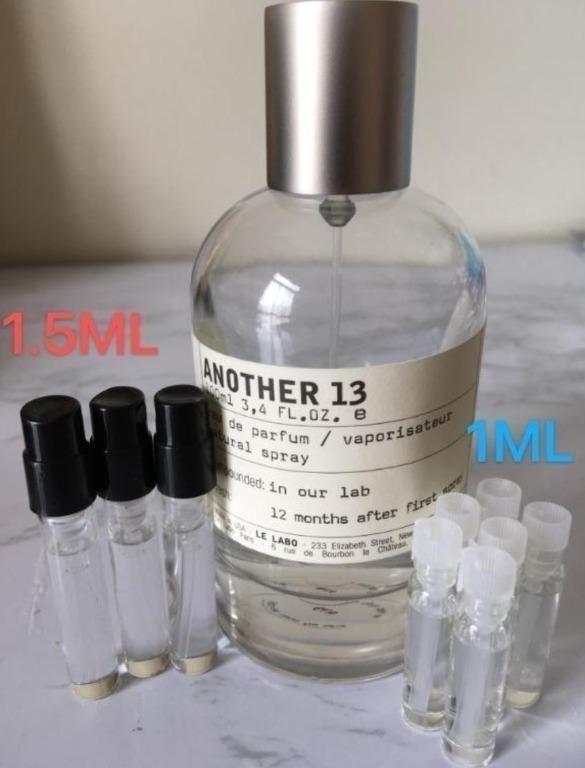 Le Labo Santal 33 Another 13 The Noir 29 Eau De Parfum Spray Sample 1ml 1 5ml Spray Fragrance Decent Travel Size Perfume Lelabo Edp Fragrances Unisex Beauty Personal Care Fragrance