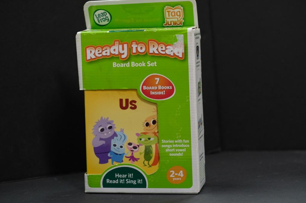 Leap Frog Tag Junior Ready to Read Board Books Early Vocabulary Short Vowel NEW 