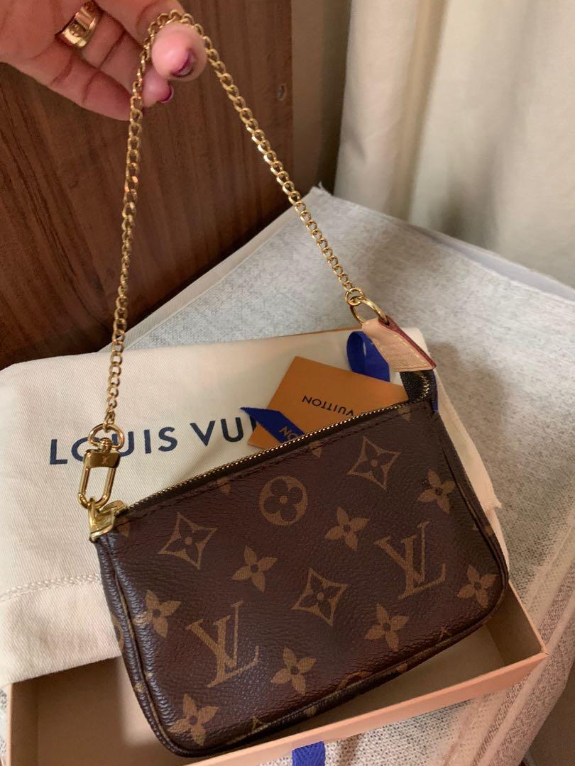 Louis Vuitton Brown Monogram Canvas Holiday Edition Mini Pochette Accessoires