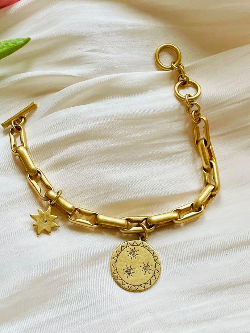 Madewell gold bracelet deals