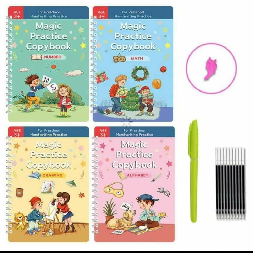 Magic Copy Book Practice Set, Hobbies & Toys, Books & Magazines ...
