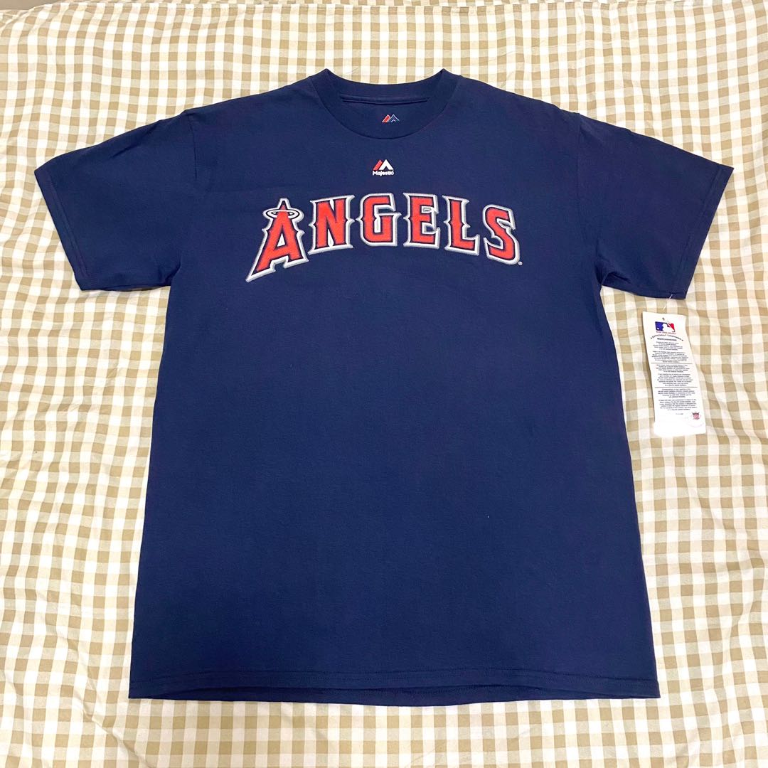 Majestic MLB Los Angeles Angels Tee Shirt Tshirt, Men's Fashion