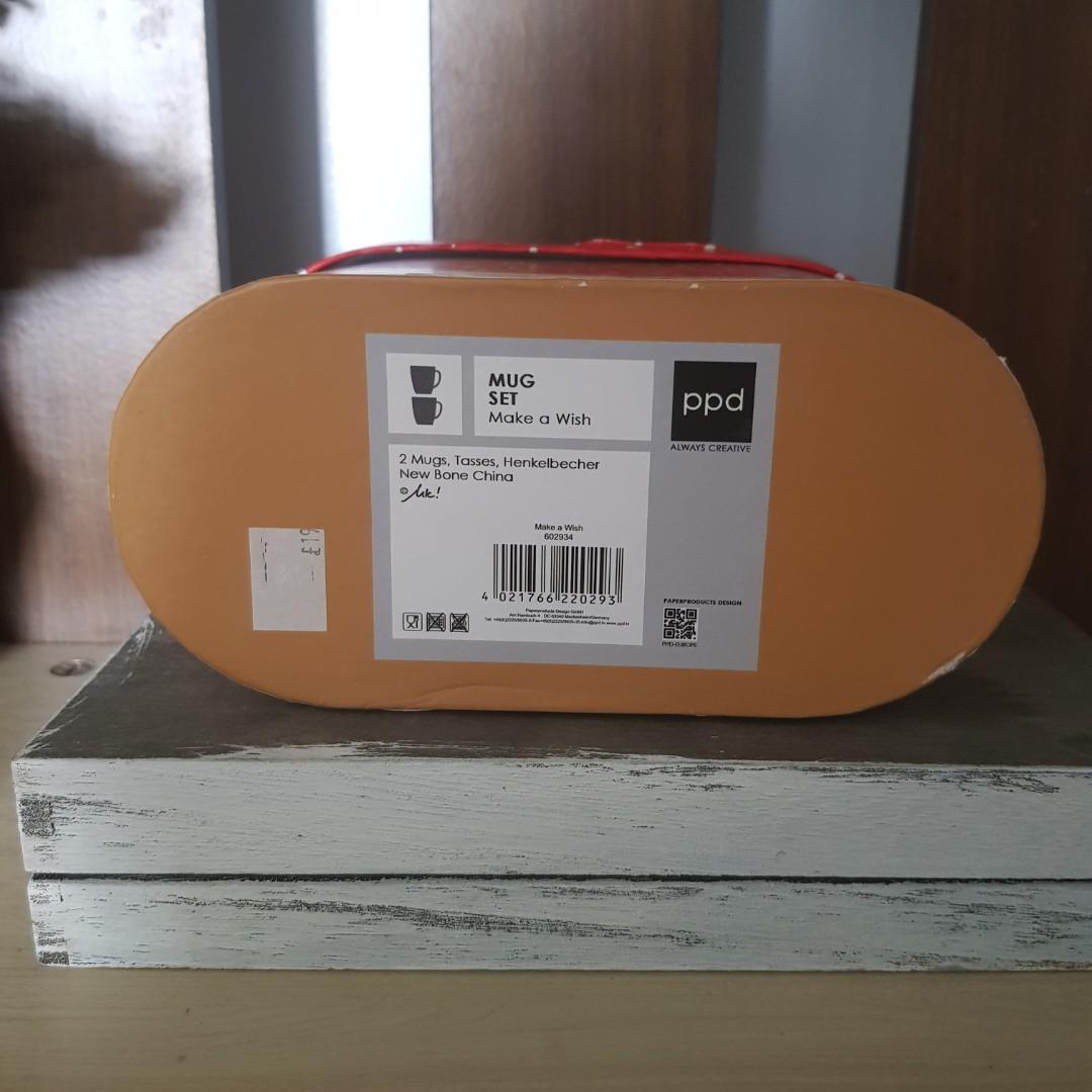 Make a Wish Mug Set from Paper Products Design, Furniture & Home Living