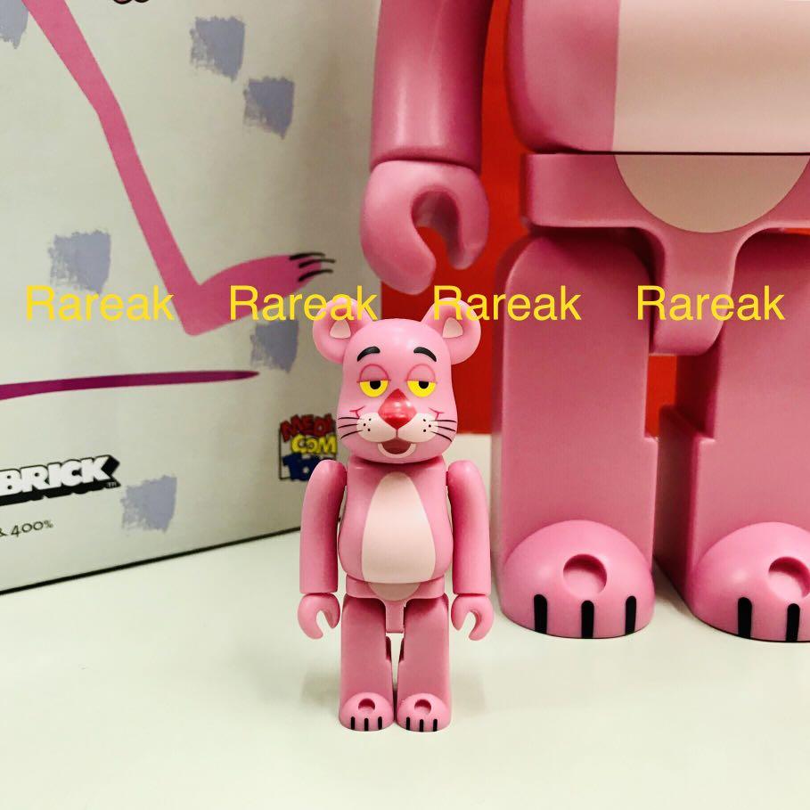 Medicom Bearbrick 2021 MGM Pink Panther 400% + 100% be@rbrick 儍豹