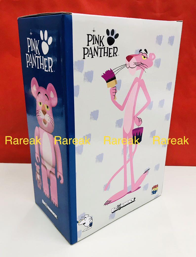 Medicom Bearbrick 2021 MGM Pink Panther 400% + 100% be@rbrick 儍豹
