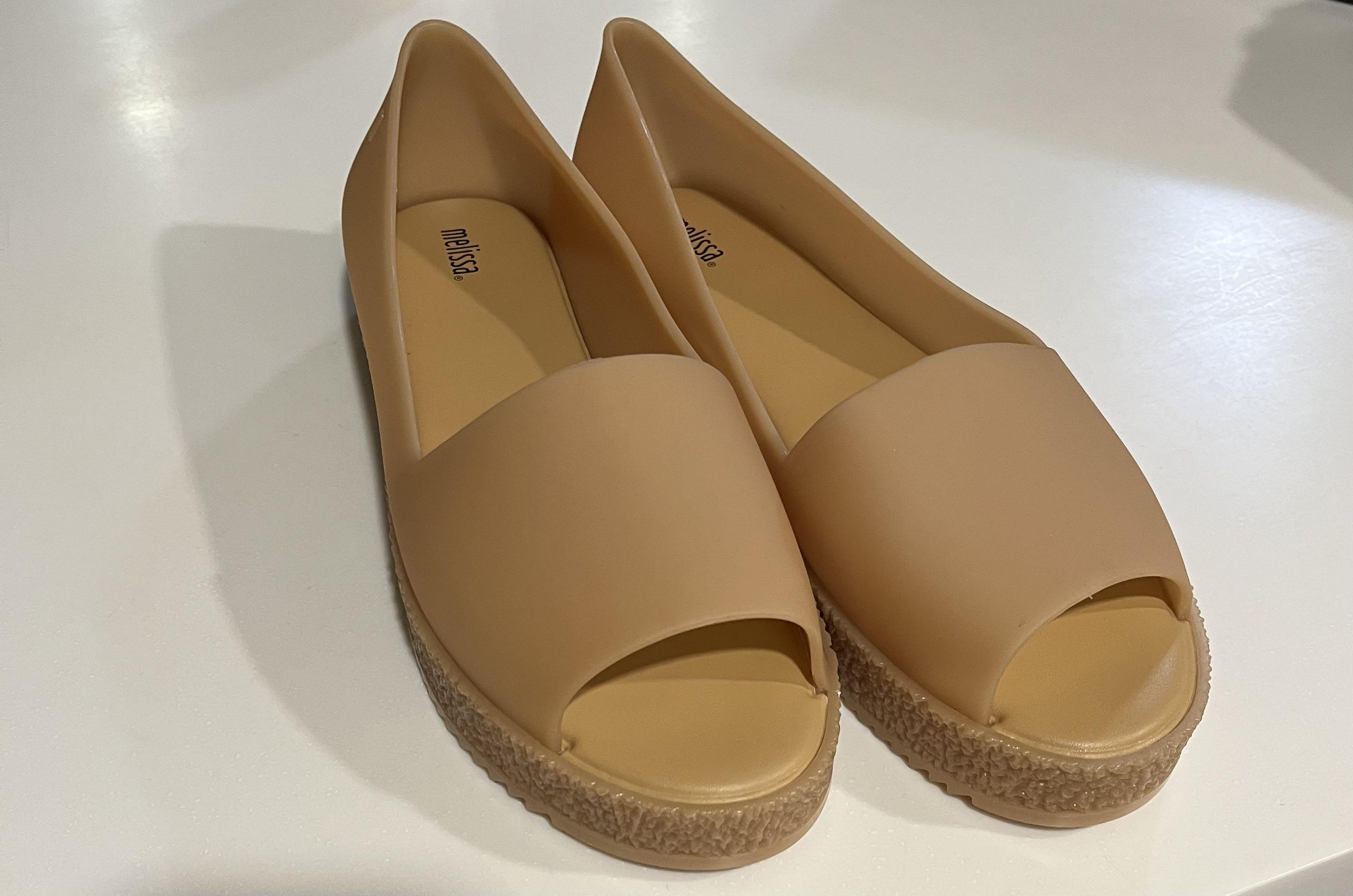 Melissa Puzzle Beige US10 EUR 41/42, Women's Fashion, Footwear